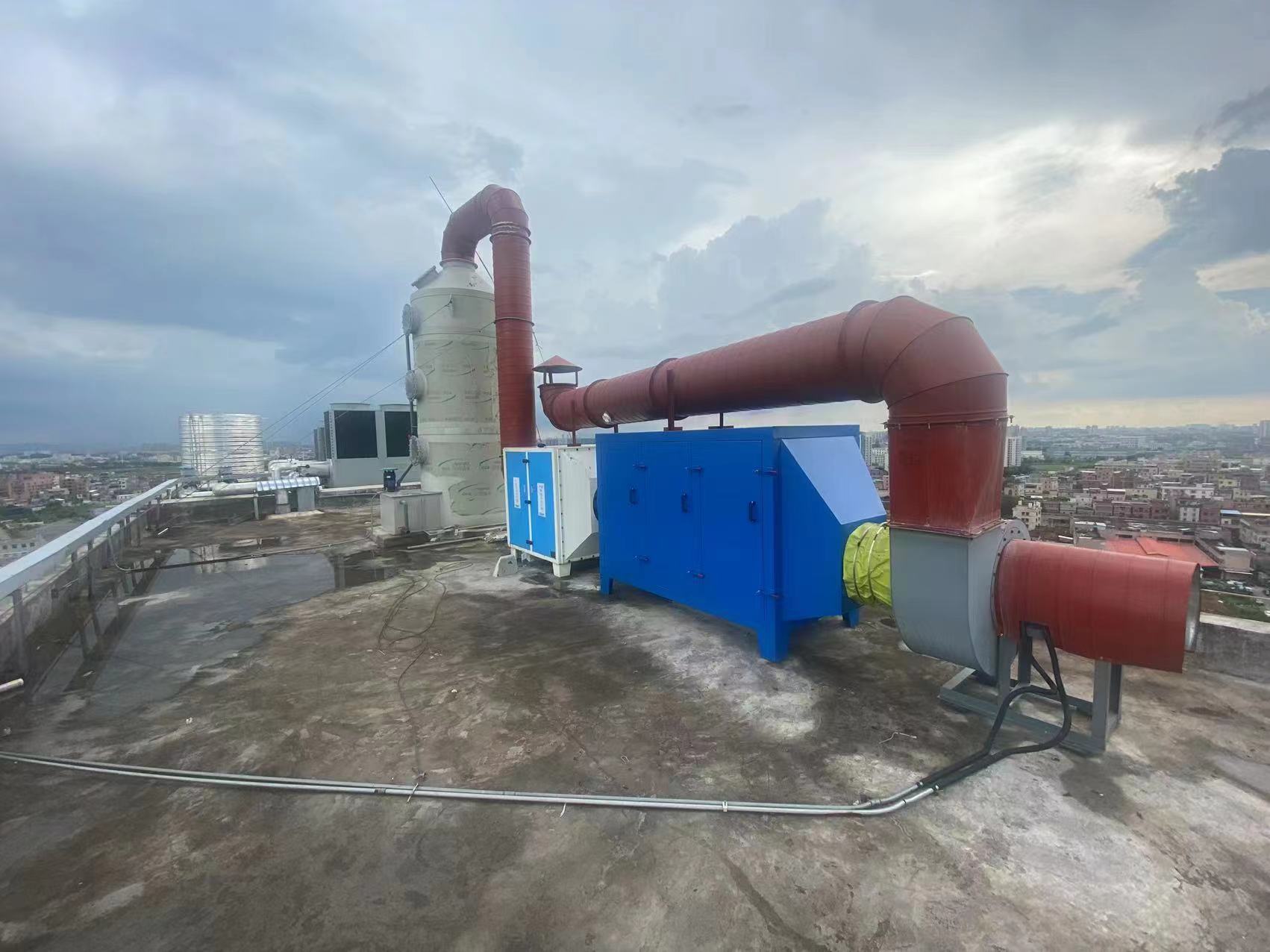 關于東莞市藍欣橡塑科技有限公司（異地擴建）建設項目環境保護設施調試的報告