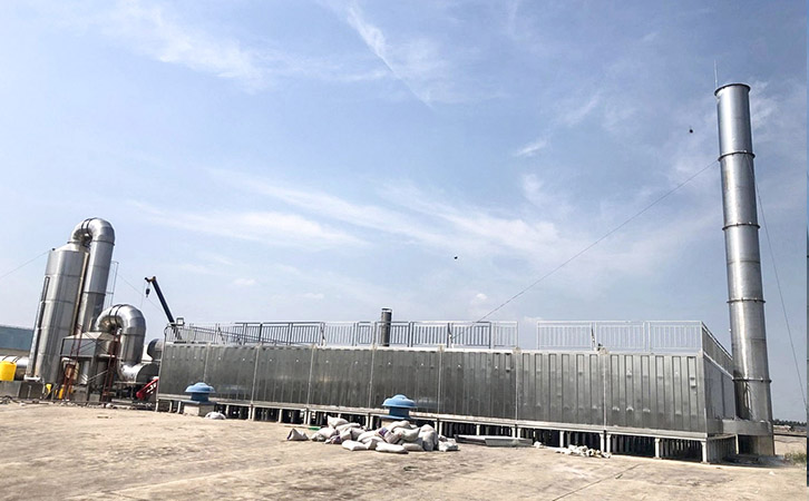 異味臭氣凈化《翌駿環保》生物法除臭塔工程