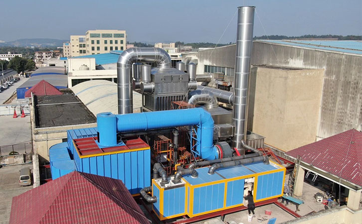 工業vocs廢氣治理蓄熱式廢氣處理爐(RTO)