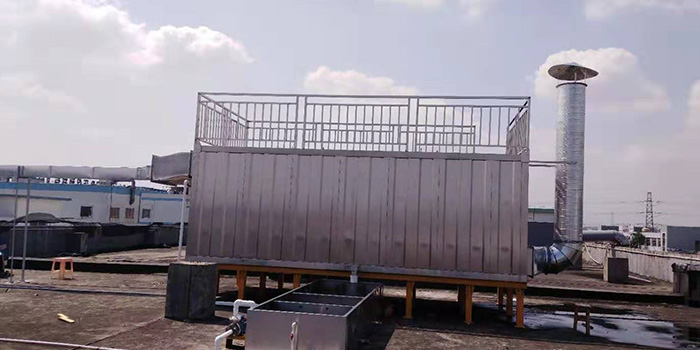 注塑工序廢氣處理設備有哪些？生物法廢氣處理工程案例現場