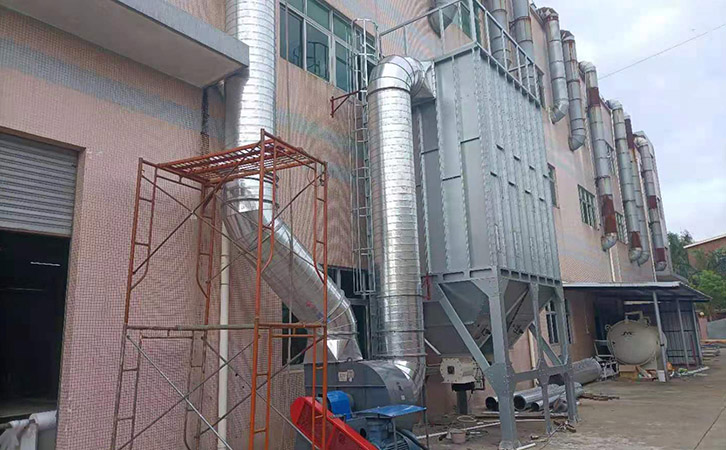 工廠脈沖布袋除塵設備定制安裝