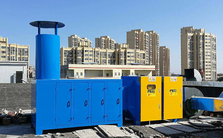 活性炭吸附治理廢氣工藝特點 UV光解+活性炭吸附工藝