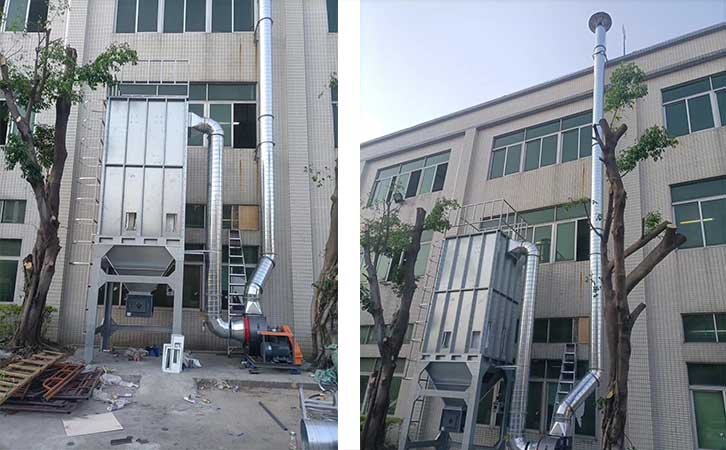 粉塵布袋除塵器定制生產安裝