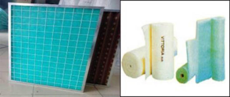 干式過濾器過濾材料