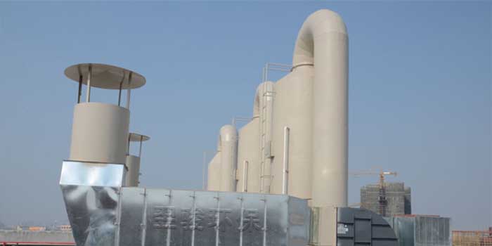 酸霧噴淋廢氣凈化塔定制安裝